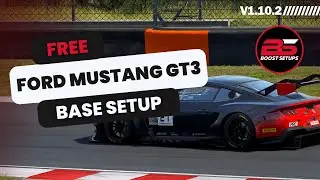 Ford Mustang GT3 | FREE BASELINE SETUP | Assetto Corsa Competizione | ACC v1.10.2
