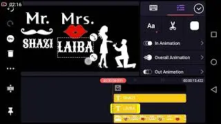 Name Art Love Video || Couple Tiktok Video || Video editing using kinemaster ... YouTube