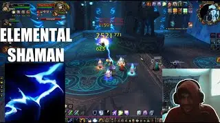 ELEMENTAL SHAMAN IS FUN! *My First Dungeon* | WOTLK Classic