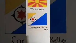 Caribbean netherlands flag🇧🇶| #shorts #countryflag #Caribbeannetherlands