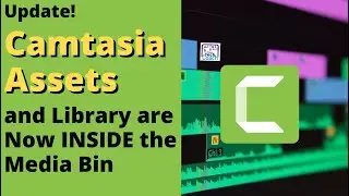 Say Goodbye to External Browsing! Assets and Library are Now INSIDE Camtasia Media Bin