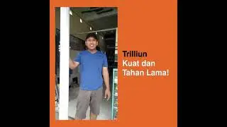 pipa pvc trilliun kuat dan tahan lama.....