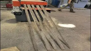 Mobile Multirip Board Edgers / Portable Gang Saw / Manual Board Edger