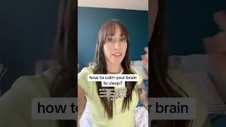 Can&rsquo;t Sleep? How to Calm Your BRAIN & End Insomnia 🧠💤 #insomnia #overthinking #adhd #ocd #burnout