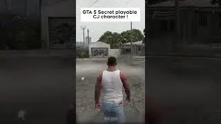 GTA 5 SECRET PLAYABLE CJ CHARACTER !
