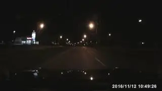 Before I pulled into the parking lot