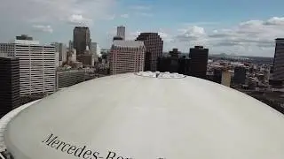 DRONES OVER NEW ORLEANS - MERCEDES-BENZ SUPERDOME 2019