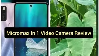 Micromax In 1 Video Camera Review || Micromax In 1 Video Camera Testing With 4x Zoom