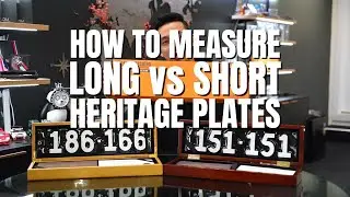 Long vs Short Heritage plates - How to measure and identify which you have