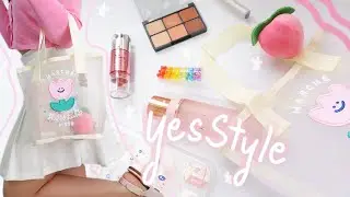 ✨ Korean skincare & makeup from YesStyle (k-beauty)+ a shopee haul of cute items I randomly found