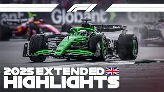 Lando's Home Win & Hulk On The Podium | Extended Highlights | 2025 British Grand Prix