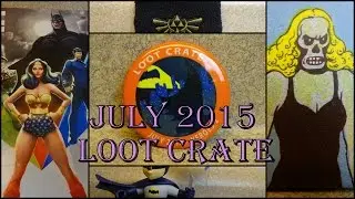 July 2015 Loot Crate/ Heroes!