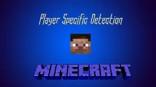 Minecraft - Player Specific Detection