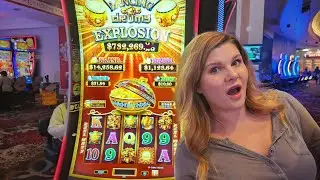 Я вложил 100 долларов в игровой автомат Dancing Drums Explosion... 💥 Вот что произошло! 🤯