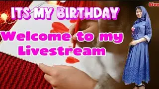 I wish myself a very happy Birthday livestream @ceciliavlog