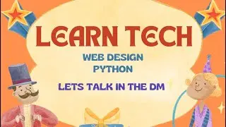Become a tech guru today. Let me teach you how to become a tech champion with HTML, CSS, JS & Python