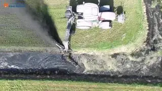 Baggeren, Baggerfrees Hemos Haitsma 2015 - P3P Drone - agriculture