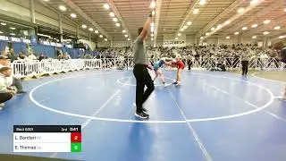 Evan Thomas, GA vs Lucas Bordieri, NY