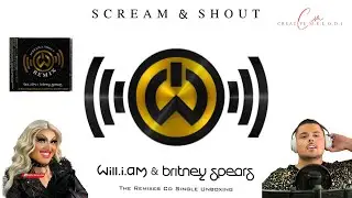 Britney Spears & Will.I.am &ldquo;Scream & Shout&rdquo; CD The Remixes (Chinese Import) Unboxing