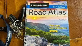 Why We still Need Maps - Rand McNally Road Atlas Map Book Review.