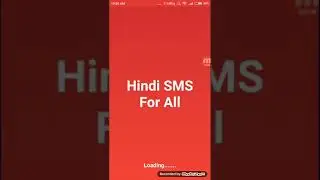 Android App - Hindi SMS for All