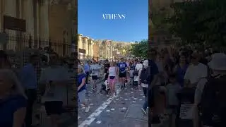 Athens Summer Solstice 2024 #travel #athens #greekcity #vlog #europe #greektown #2024 #summer
