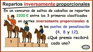 Repartos Inversamente Proporcionales (Concurso de saltos) 