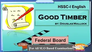 Good Timber | SLO based study of poetry