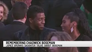 James Brown's daughter speaks out ahead of memorial service for actor Chadwick Boseman