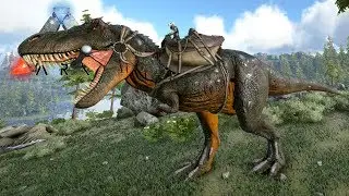 ON TAME LE PUISSANT T-REX ! (ARK: Valguero #28)