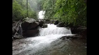 Maghebailu waterfalls in monsoon