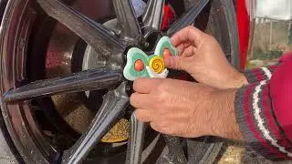 How to easily remove wheel center caps