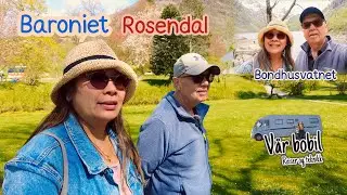 Rosendal, Baroniet og Bondhusvatnet. Bobiltur til Hardanger Del.4