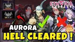 Aurora Hell Mode Cleared Using SR F2P Team &ndash; F2P Friendly Team! | ETHERIA RESTART