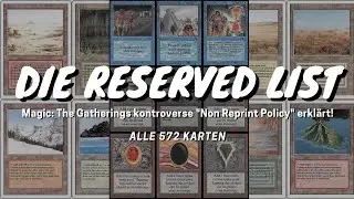 Investieren in MtG - Was ist die Reserved List? Die Reprint Policy von 1996, 2002 und 2010 erkl&auml;rt