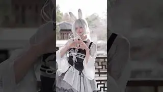 兔兔第一天做人驯服四肢日记！#冒险岛兔兔摇 #冒险岛亲女儿 #冒险岛新职业莲 #骗扁你生女儿 #cos