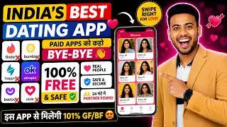 ❤️ Best Free Dating App in India Must Try in 2025 | Jaldi GF/BF Pao!