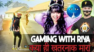 gaming with riya reaction gameplay up faizan #gamingwithriya #totalgaming