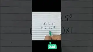 Simplify and express in exponential form | Maths#ytshorts #algebra #maths #trending