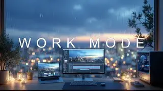 Deep House Focus Winter ~ Study & Work Mode | Rainy Day Concentration Mix