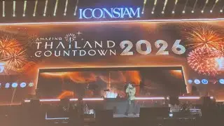 Countdown ICONSIAM 2026 #TravelwithThasit #thailand #travel #iconsiam #countdown #JeffSator #fire...