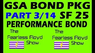 SF 25 PERFORMANCE BOND STANDARD FORM COMPLETION - PART 3/14