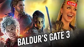 #HORIZONTAL 🔴 Baldur&rsquo;s Gate 3 | WE Decide the Story |Act 1 |🔴 #LIVE