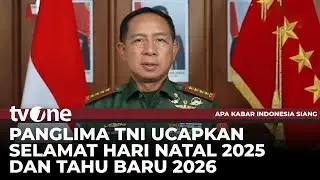 Panglima TNI Jenderal TNI Agus Subiyanto Mengucapkan Selamat Hari Natal 2025 & Tahun Baru 2026