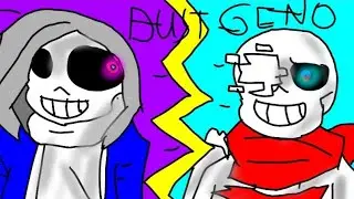 DUST sans VS Geno/After sans (stick nodes animation) #kayzer #dusttale #rte #t&uuml;rkiye #keşfet