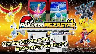 Pok&eacute;mon MEZASTAR STARDUST Version 3 Promotional Video