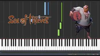 Who Shall Not Be Returning (Sea of Thieves) - Synthesia Piano Tutorial Easy