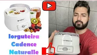 Iogurteira Cadense naturalle / O que achei da iogurteira e como preparar o iogurte