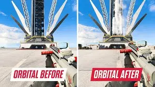 Battlefield 2042 Orbital Map Update Comparison (Rework Gameplay)