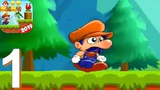 Super Bino Go - Gameplay Walkthrough Part 1 Levels 1-8 (Android)